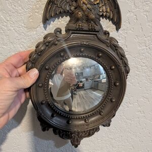 Vintage Homeco Fwseral Eagle Convex Porthole Mirror 1945